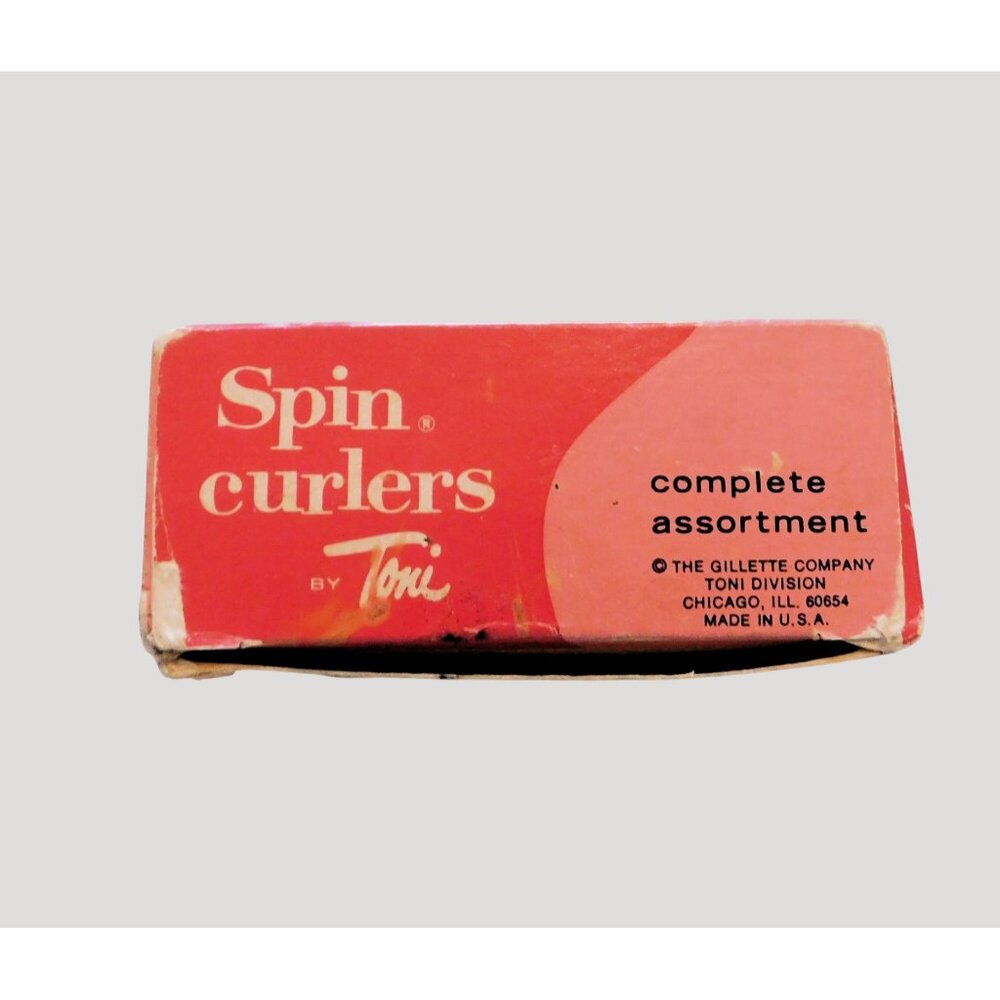 Toni Spin Curlers 3 Assorted Sizes Vintage Set Curlers Papers Perm Tool - Picture 8 of 10